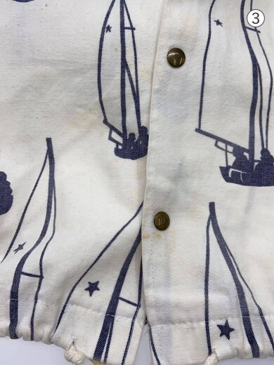 商品画像：MICHIGAN RAG CO/ジャケット/--/--/WHT/総柄 6