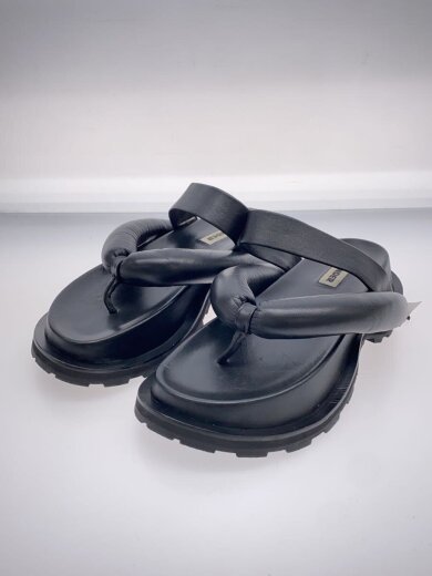 商品画像：サンダル/39/BLK/レザー 2