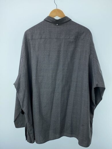 商品画像：長袖シャツ/L/ウール/GRY 2