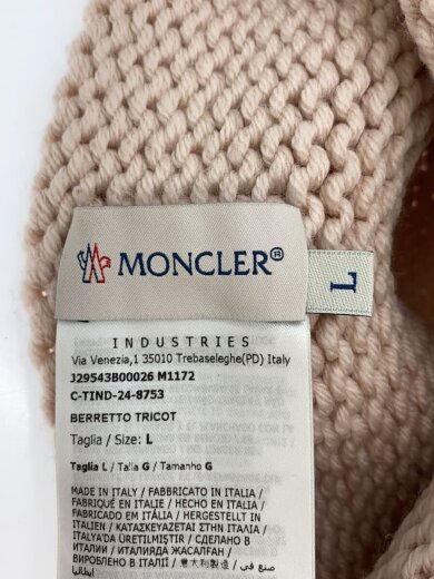 商品画像：ニットキャップ/--/ウール/PNK/レディース/J29543B00026 4