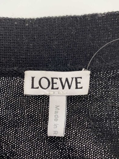 商品画像：カーディガン(薄手)/M/ウール/BLK/Q825Y16K05// 3