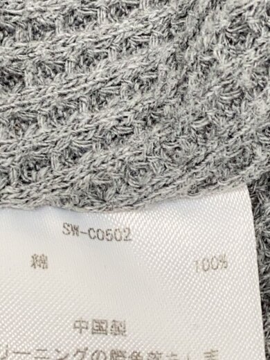 商品画像：パーカー/one/コットン/GRY/SW-C0502 5