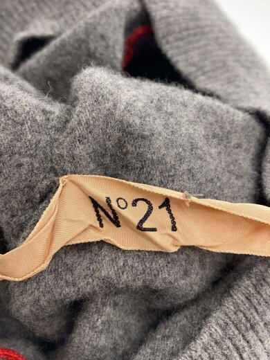 商品画像：ニット・セーター(厚手)/38/ウール/GRY/18AW-A010-7081 3