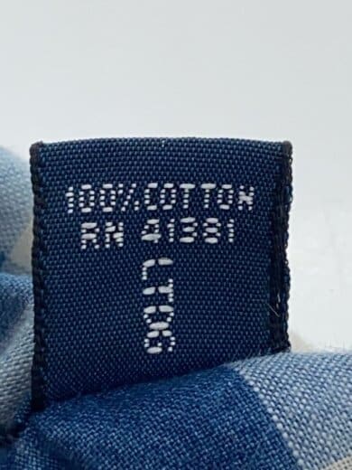 商品画像：オープンカラー/半袖シャツ/M/コットン/BLU/チェック 4