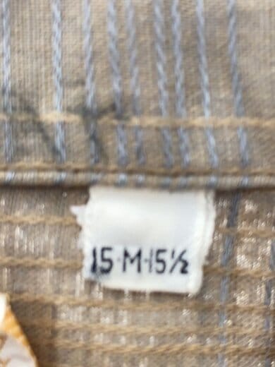 商品画像：AIRMAN/半袖シャツ/15/--/BEG/チェック 4