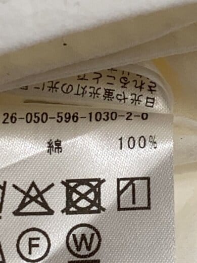商品画像：namelessness/長袖シャツ/2/コットン/WHT 5