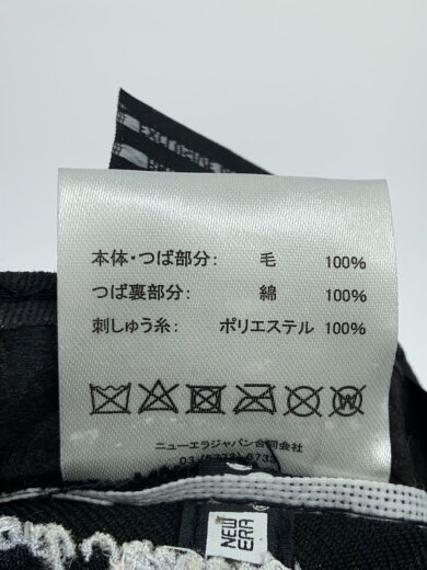 商品画像：キャップ/7 1/2/ウール/BLK/メンズ// 7