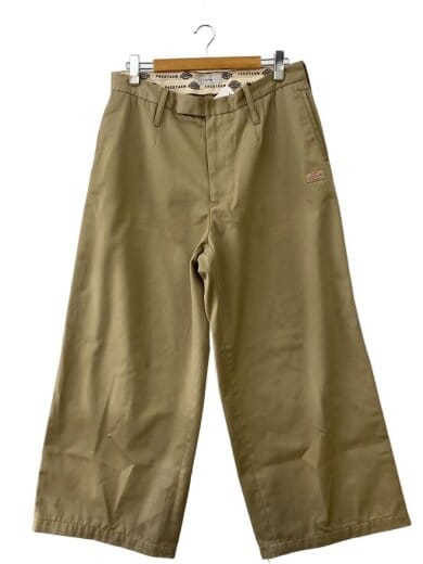 商品画像：DICKIES BELTED BIG HEART PANTS/ボトム/4/ポリエステル/BEG/ABH-PT-M03// 1
