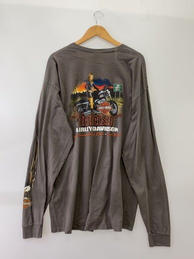 商品画像：長袖Tシャツ/XXL/コットン/GRY/2013/イーグル 2