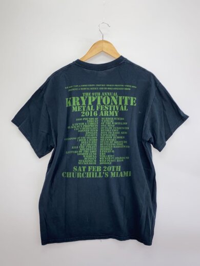商品画像：Kryptonite Metal Festiva//Tシャツ/L/コットン/BLK// 2