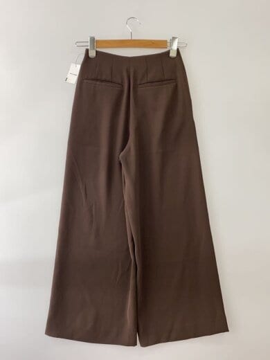 商品画像：washable minimal flare パンツ/ボトム/--/ポリエステル/BRW 2