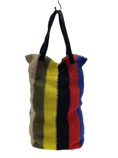 商品画像：Crochet Knit Bag/トートバッグ/マルチカラー 1