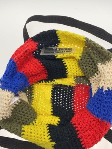 商品画像：Crochet Knit Bag/トートバッグ/マルチカラー 6