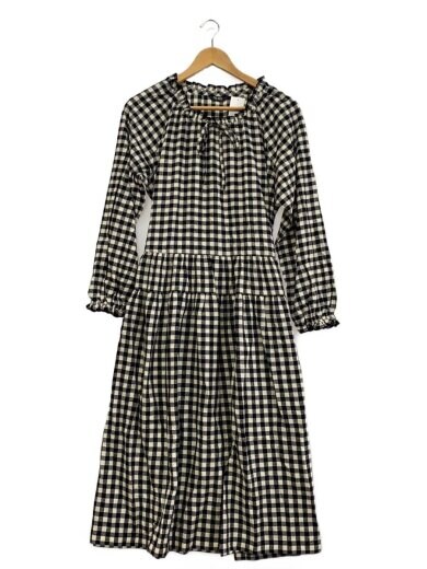 商品画像：長袖ワンピース/--/コットン/チェック/A2141PE// 1
