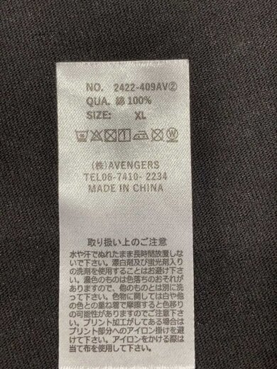 商品画像：ORIGINAL GHOST POCKET/Tシャツ/XL/コットン/BLK 4