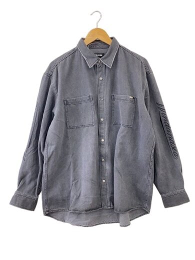 商品画像：長袖シャツ/XL/デニム/BLK/WDS-O-CLCL-25-Q3-SH-02// 1