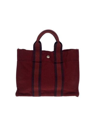 商品画像：フールトゥPM/トートバッグ/コットン/RED// 1