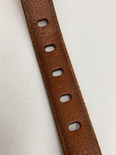 商品画像：ベルト/レザー/BRW/無地/メンズ 4