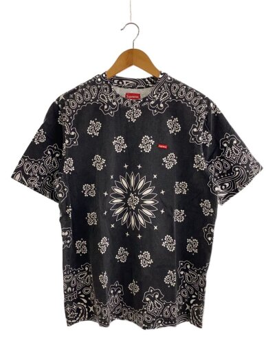 商品画像：Tシャツ/M/コットン/GRY/総柄 1