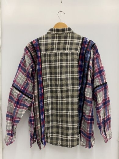 商品画像：長袖シャツ/--/コットン/チェック 2