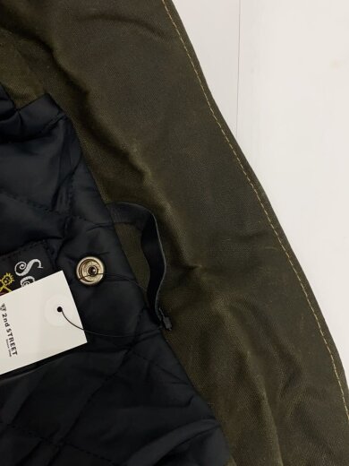 商品画像：ダブルライダースジャケット/40/--/KHK/ワンスター/オイルドコットン 7