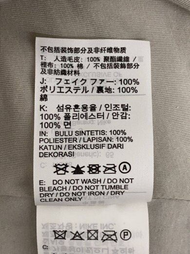 商品画像：フリースジャケット/S/ポリエステル/GRY/DV3252-072 4