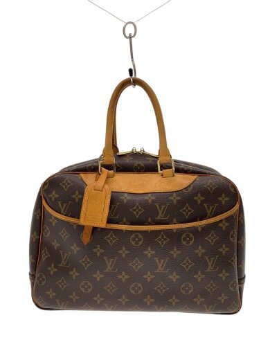 商品画像：2)ボーリング・ヴァニティ(ドーヴィル)_モノグラム・キャンバス/PVC/BRW 1