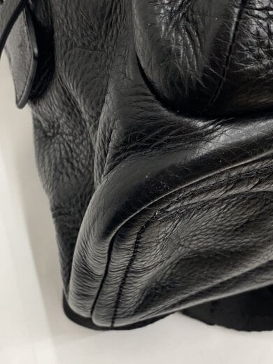 商品画像：リュック/レザー/BLK/無地/M0008246 7