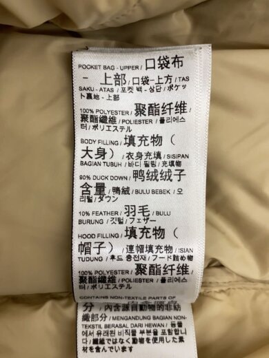 商品画像：ダウンジャケット/L/ポリエステル/BEG/無地/675383-84 4