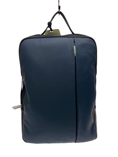 商品画像：リュック/レザー/NVY 1