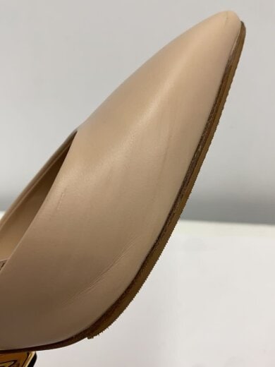 商品画像：パンプス/38/BEG/ファースト/スリングバック/ポインテッドトゥ/踵ずれ 7