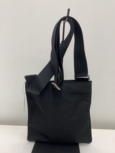 商品画像：ショルダーバッグ/ナイロン/BLK/サコッシュ/金具サビ有 3