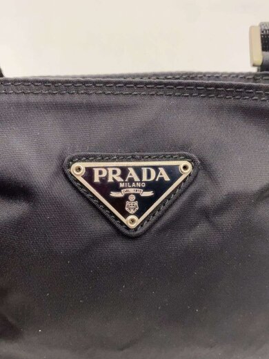 商品画像：ショルダーバッグ/ナイロン/BLK/サコッシュ/金具サビ有 5