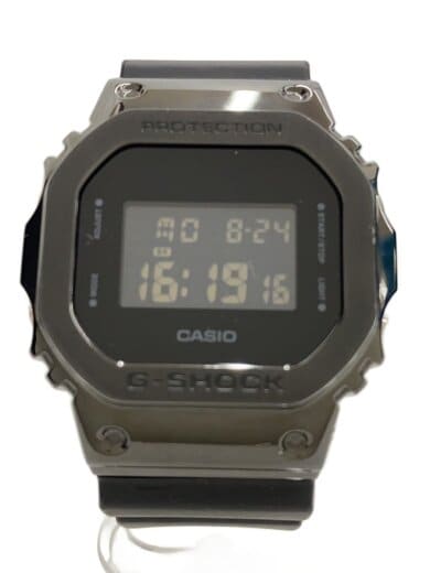 商品画像：クォーツ腕時計/デジタル/ラバー/BLK/BLK/GM-5600B 1