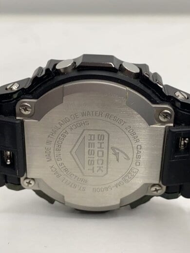 商品画像：クォーツ腕時計/デジタル/ラバー/BLK/BLK/GM-5600B 3