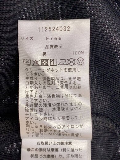 商品画像：ノースリーブワンピース/FREE/コットン/BLK/112524032 4