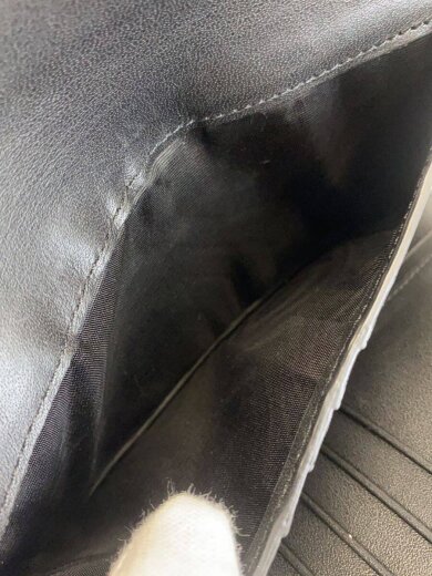 商品画像：3つ折り財布/レザー/BLK/レディース 6