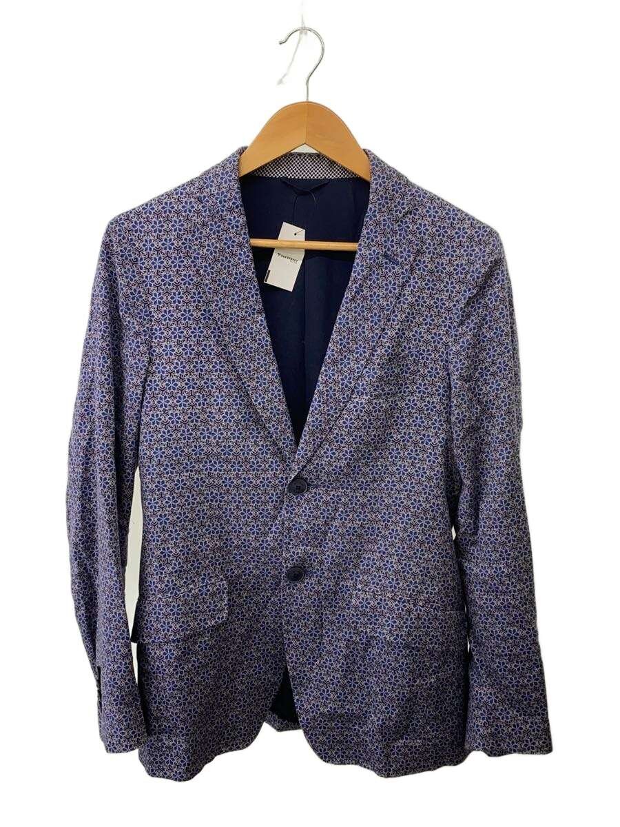 ETRO / テーラードジャケット/44/コットン/BLU/総柄/171-1J820-4737