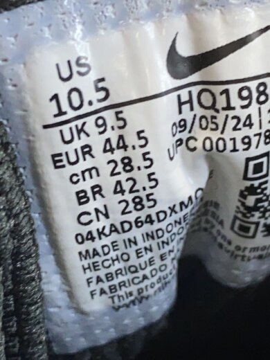 商品画像：ローカットスニーカー/28.5cm/BLK/hq1988-001 5