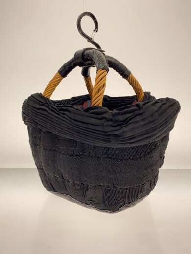 商品画像：ハンドバッグ/ファーミトン/キャンバス/BLK 2