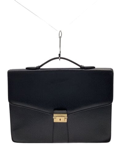 商品画像：ブリーフケース/レザー/BLK/無地/ds-242003 1