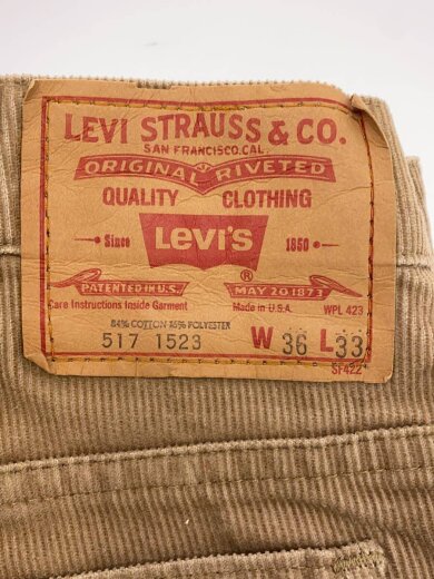 商品画像：ボトム/36/コーデュロイ/BRW 4