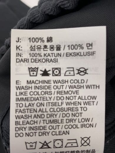 商品画像：ボトム/S/コットン/GRY/HJ0644-060 5