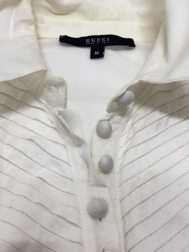 商品画像：シャツ/M/コットン/WHT 7