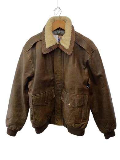 商品画像：American Hide&Leather/レザージャケット・ブルゾン/M/レザー/BRW 1