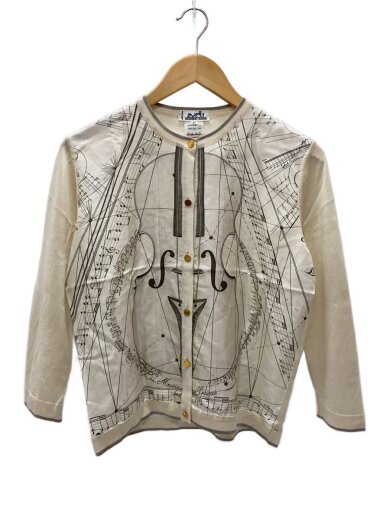 商品画像：カーディガン(薄手)/40/シルク/BEG 1