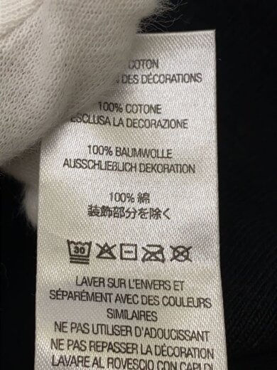 商品画像：21AW/Arabic Logo Hooded Sweatshirt/パーカー/S/コットン/BLK/無地// 5