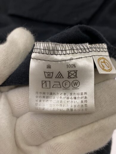 商品画像：半袖ワンピース/--/リネン/BLK/無地// 4