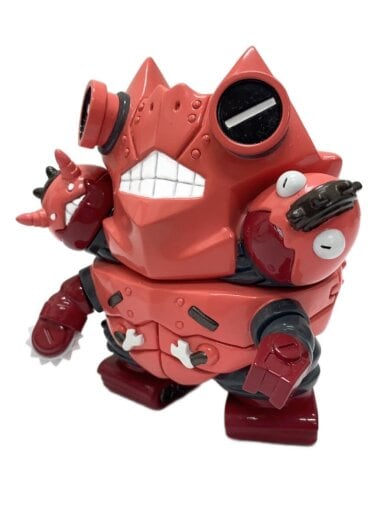商品画像：TEKXTOYS/メカ三頭大怪獣/ソフビ/付属無 1