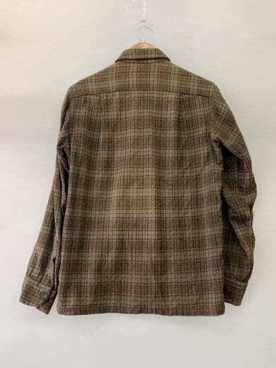商品画像：50s/ボードシャツ/S/ウール/KHK/チェック// 2